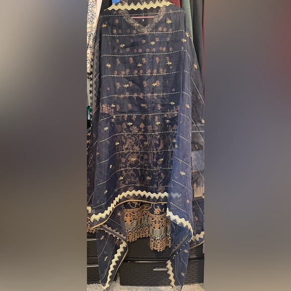 Asim jofa pakistani designer salwar kameez sana safinaz baroque Maria b sare eid - Picture 17 of 17